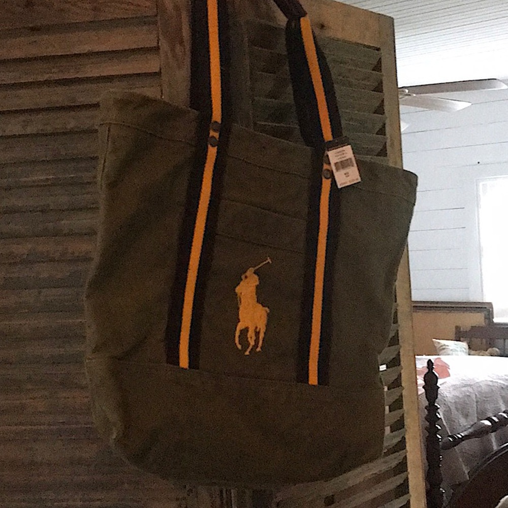 Ralph Lauren canvas tote